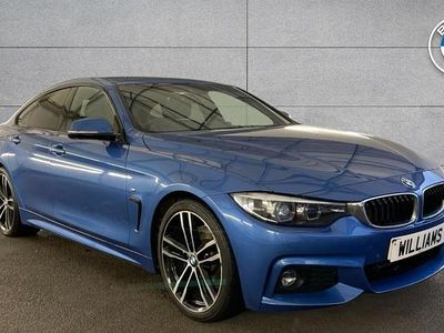 Blue Used 2019 BMW 420 Gran Coupé M Sport Coupe | £18,490 (Fair price)