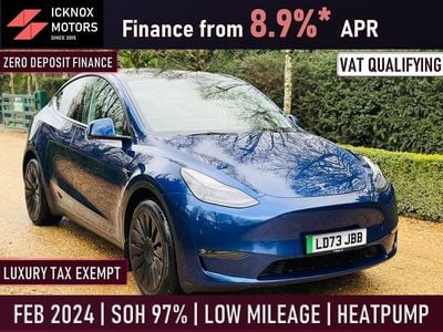 Used Tesla Model Y RWD 219 kW (299 HP) 2024 Blue SUV