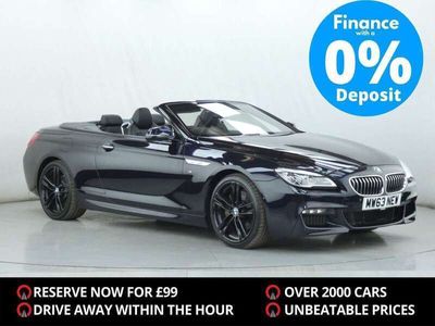 used BMW 640 Cabriolet 3.0 640D M SPORT 2d 309 BHP