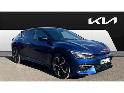 Used Kia EV6 GT-Line S 166 kW (226 HP) 2022 Blue SUV
