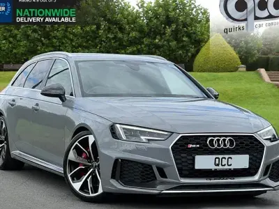 Used Audi RS4 451 HP (331 kW) 2018 Nardo grey Estate