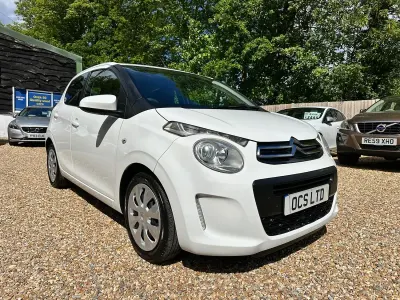 Used Citroën C1 Feel 82 HP (60 kW) 2015 White Hatchback