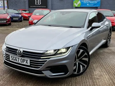 Used VW Arteon R-line 280 HP (205 kW) 2017 Silver Hatchback