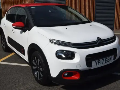 Begagnad Citroën C3 Flair 2017 Vit Halvkombi