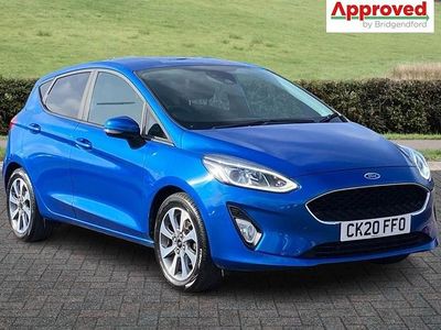 Used Ford Fiesta Trend 95 HP (69 kW) 2020 Blue Hatchback