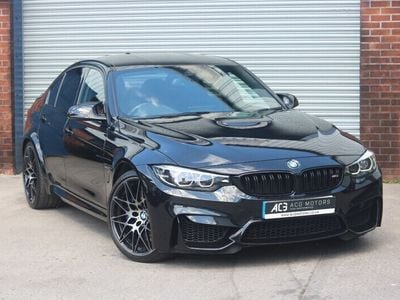 Black Used 2018 BMW M3 Competition Edition Sedan | £40,990 (Expensive)