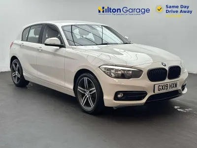 Used BMW 116 Sport Line 2019 White Hatchback