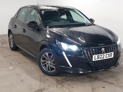 Black Used 2022 Peugeot 208 Active Premium Hatchback | £12,698 (Fair price)