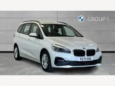 Used BMW 218 Comfort Edition 136 HP (100 kW) 2021 Mineral white Estate