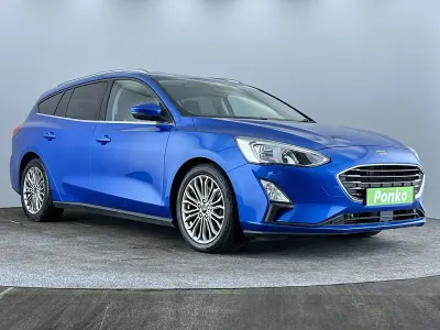 Used Ford Focus Titanium X 150 HP (110 kW) 2018 Blue Estate