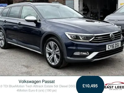 Used VW Passat Alltrack S 190 HP (139 kW) 2016 Blue Estate
