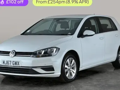 Used VW Golf VII SE 116 HP (85 kW) 2017 White Hatchback