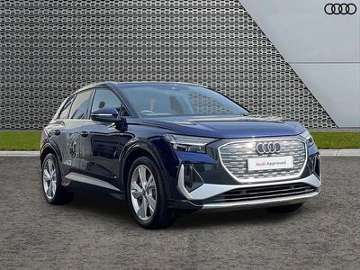 Used Audi Q4 e-tron S-Line 206 kW (281 HP) 2024 Blue SUV