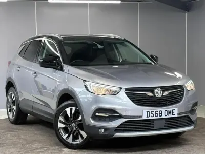 Used Vauxhall Grandland X Sport 130 HP (95 kW) 2018 Grey SUV