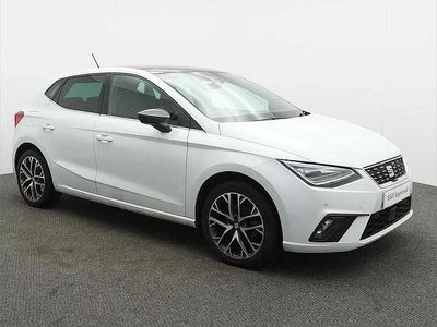 Used Seat Ibiza XCELLENCE Lux 108 HP (79 kW) 2022 White Hatchback