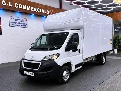 Used Peugeot Boxer 140 HP (102 kW) 2023 White Van