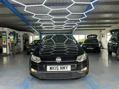 Used VW Polo Design 2015 Black Hatchback