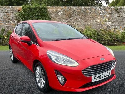 Used Ford Fiesta Titanium 95 HP (69 kW) 2020 Red Hatchback