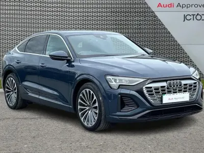 Used Audi Q8 e-tron S-Line 300 kW (408 HP) 2023 Blue SUV