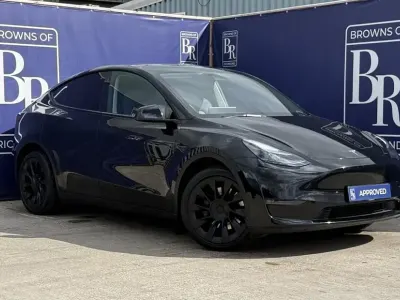 Usado Tesla Model Y Long Range AWD 75 kW (102 CV) 2022 Negro SUV