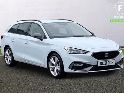 Used Seat Leon FR 2021 White Estate