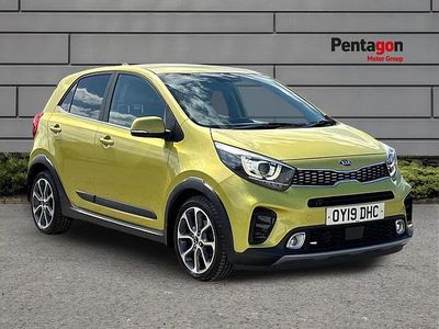 Used Kia Picanto X-Line 83 HP (61 kW) 2019 Green Hatchback