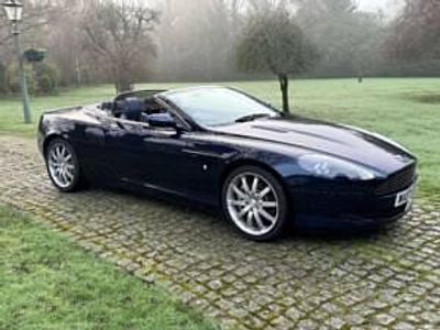 Used Aston Martin DB9 456 HP (335 kW) 2007 Blue Cabriolet