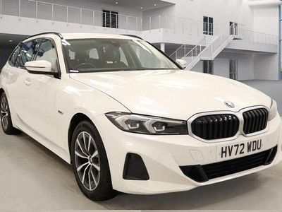 Used BMW 330e Sport Line 2022 White Estate