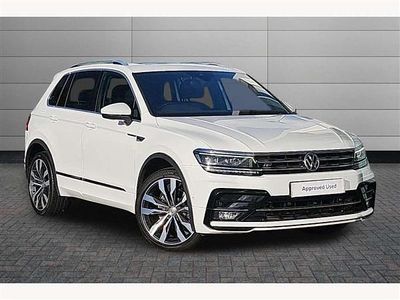 White Used 2019 VW Tiguan R-line SUV | £21,991 (Fair price)