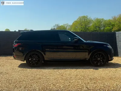 Używany Land Rover Range Rover Sport Autobiography Dynamic 2018 Czarny SUV