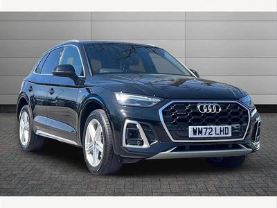 Used Audi Q5 S-Line 200 HP (147 kW) 2022 Black SUV