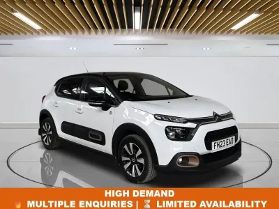 Used Citroën C3 PureTech 83 HP (61 kW) 2023 White Hatchback