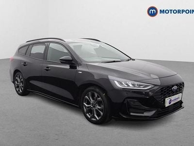 Black Used 2022 Ford Focus ST-Line Estate | £14,499 (Fair price)