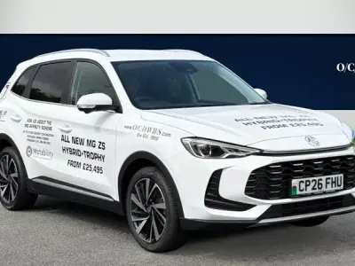 Nuevo MG ZS Trophy 196 CV (144 kW) 2026 Blanco SUV