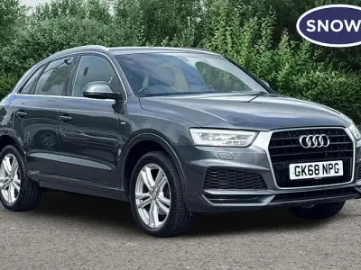 Used Audi Q3 S-Line 150 HP (110 kW) 2018 Grey SUV