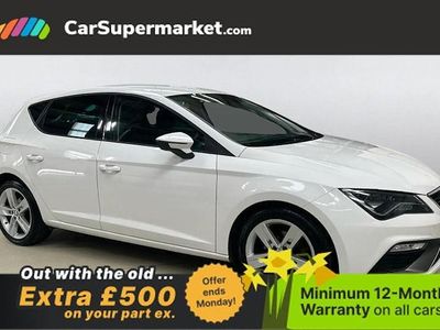 Used Seat Leon FR 150 HP (110 kW) 2018 White Hatchback