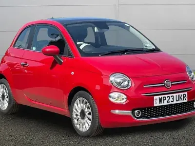 Używany Fiat 500 69 KM (50 kW) 2023 Czerwony Hatchback