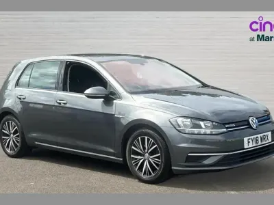 Used VW Golf VII SE 128 HP (94 kW) 2018 Grey Hatchback