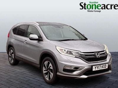 Silver Used 2017 Honda CR-V EX SUV | £11,995 (Fair price)