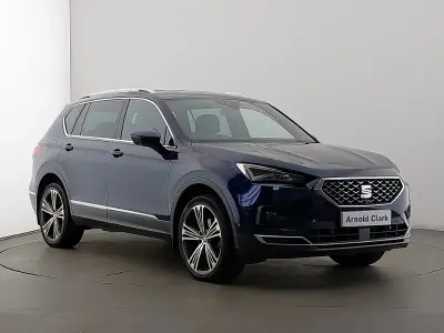 Second-hand Seat Tarraco XCELLENCE Lux 150 CP (110 kW) 2019 Albastru SUV