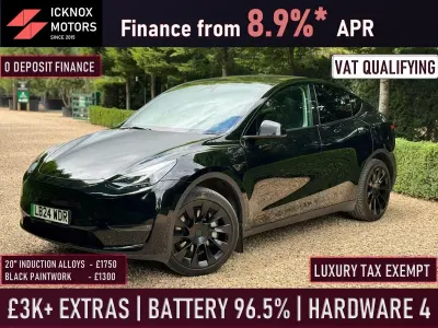 Used Tesla Model Y Long Range AWD 378 kW (514 HP) 2024 Black SUV