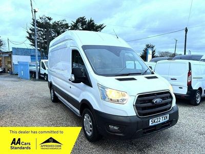 White Used 2022 Ford Transit Trend Van | £15,500 (A bit pricey)