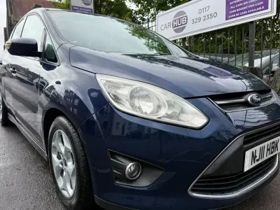 Używany Ford C-MAX Zetec 105 KM (77 kW) 2011 Niebieski Minivan