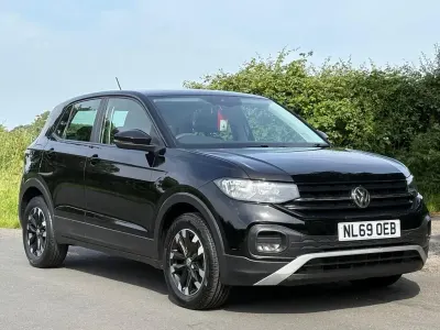 Used VW T-Cross S 95 HP (69 kW) 2019 Black SUV