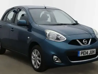 Used Nissan Micra Acenta 78 HP (57 kW) 2014 Blue Hatchback