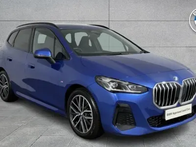 Used BMW 218 Active Tourer M Sport 148 HP (108 kW) 2022 Blue MPV