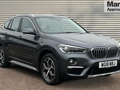 Grey Used 2018 BMW X1 xLine SUV | £15,555 (Fair price)
