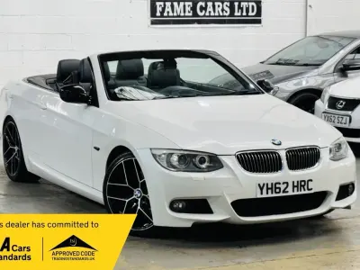 Usado BMW 330 Cabriolet Sport Line 245 CV (180 kW) 2012 Blanco Descapotable