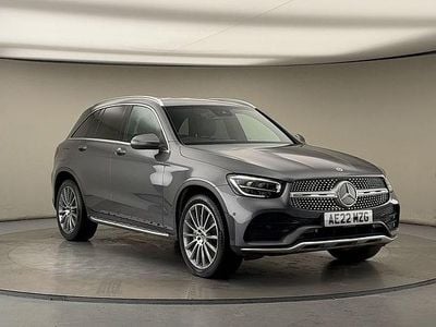 Selenite grey Used 2022 Mercedes GLC220 AMG line SUV | £25,550 (Fair price)