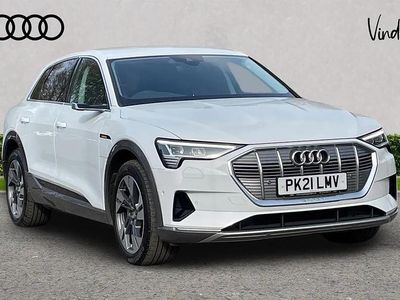 Used Audi e-tron Advanced 300 kW (408 HP) 2021 White SUV